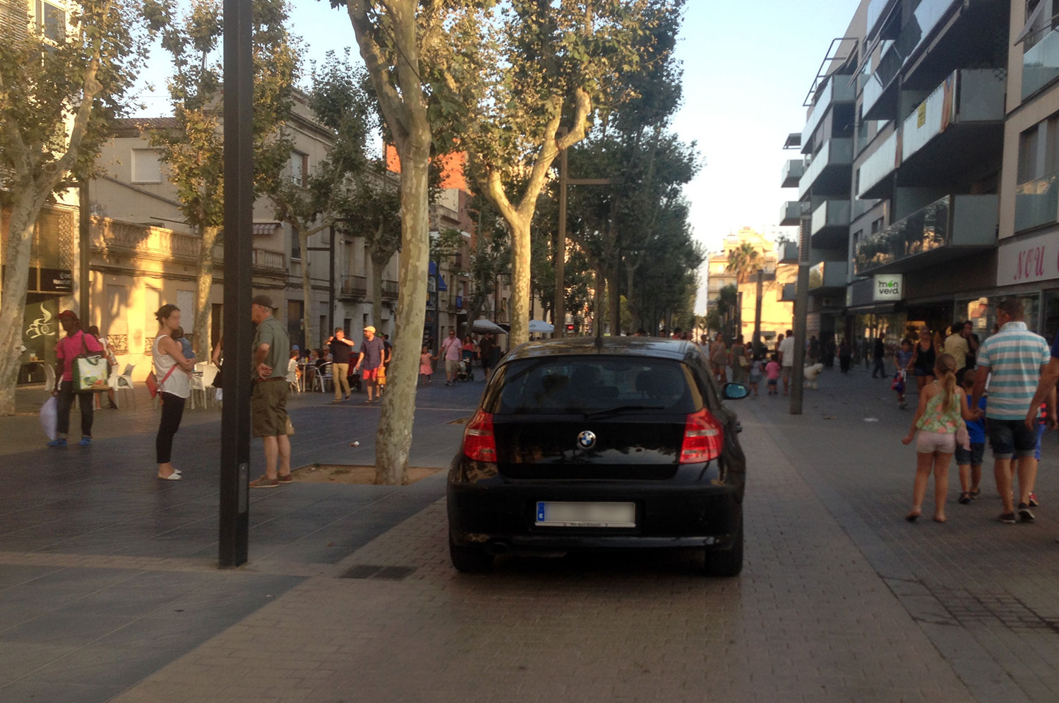 Mobilitat viària Rambla de la Pau 