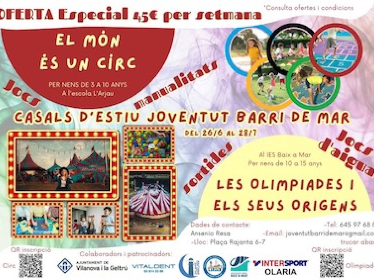 CASALS D'ESTIU AL BARRI DE MAR